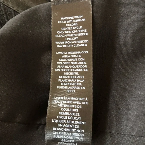 ⭐️NEW⭐️White House Black Market (WHBM) Black & White Plaid Wool Coat - Picture 8 of 9